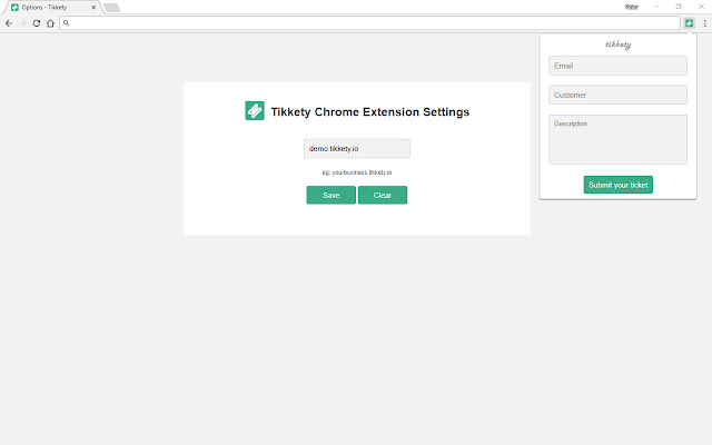 Tikkety from Chrome web store to be run with OffiDocs Chromium online Tikkety from Chrome web store to be run with OffiDocs Chromium online