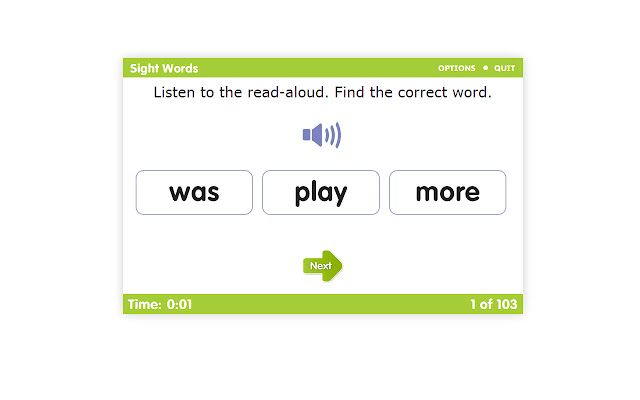 Timed Test: Sight Words from Chrome web store to be run with OffiDocs Chromium online Timed Test: Sight Words from Chrome web store to be run with OffiDocs Chromium online