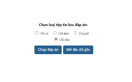 Tiện ích chụp đáp án E learning VNPT from Chrome web store to be run with OffiDocs Chromium online Tiện ích chụp đáp án E learning VNPT from Chrome web store to be run with OffiDocs Chromium online