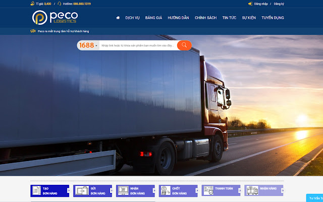 Tiện ích đặt hàng Peco Logistics from Chrome web store to be run with OffiDocs Chromium online Tiện ích đặt hàng Peco Logistics from Chrome web store to be run with OffiDocs Chromium online