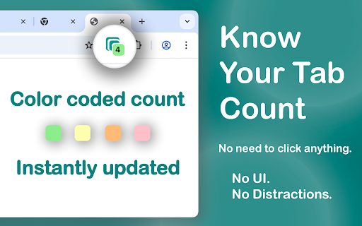 Tinytools Tab Counter from Chrome web store to be run with OffiDocs Chromium online Tinytools Tab Counter from Chrome web store to be run with OffiDocs Chromium online