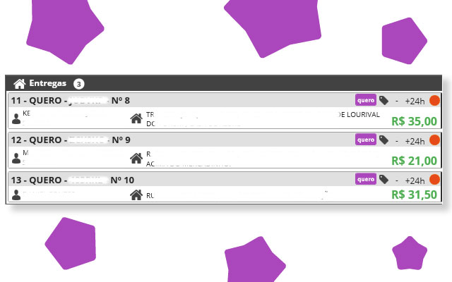 Titan Captura de pedidos Quero Delivery from Chrome web store to be run with OffiDocs Chromium online Titan Captura de pedidos Quero Delivery from Chrome web store to be run with OffiDocs Chromium online