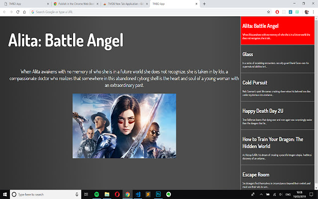 TMDB New Tab Application from Chrome web store to be run with OffiDocs Chromium online TMDB New Tab Application from Chrome web store to be run with OffiDocs Chromium online