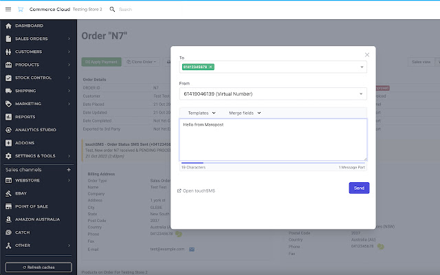 touchSMS for Maropost from Chrome web store to be run with OffiDocs Chromium online touchSMS for Maropost from Chrome web store to be run with OffiDocs Chromium online