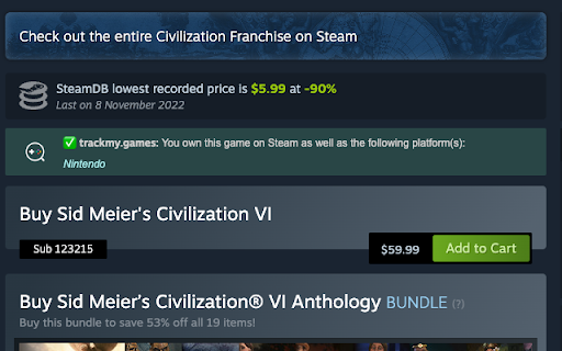 trackmy.games from Chrome web store to be run with OffiDocs Chromium online trackmy.games from Chrome web store to be run with OffiDocs Chromium online