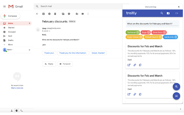 Traitly from Chrome web store to be run with OffiDocs Chromium online Traitly from Chrome web store to be run with OffiDocs Chromium online