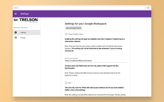 Trelson Mail Switch from Chrome web store to be run with OffiDocs Chromium online Trelson Mail Switch from Chrome web store to be run with OffiDocs Chromium online