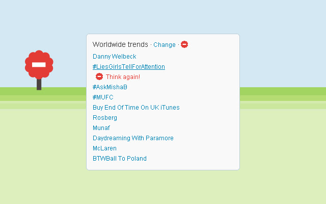 Trend Blocker from Chrome web store to be run with OffiDocs Chromium online Trend Blocker from Chrome web store to be run with OffiDocs Chromium online