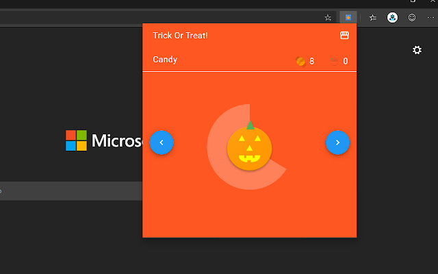 Trick or treat! from Chrome web store to be run with OffiDocs Chromium online Trick or treat! from Chrome web store to be run with OffiDocs Chromium online