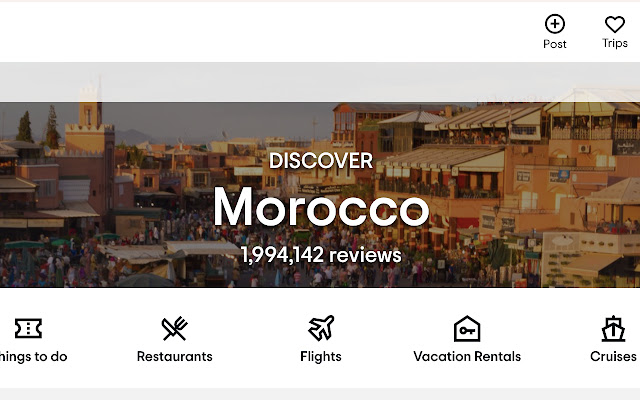 TripAdvisor number of reviews from Chrome web store to be run with OffiDocs Chromium online TripAdvisor number of reviews from Chrome web store to be run with OffiDocs Chromium online