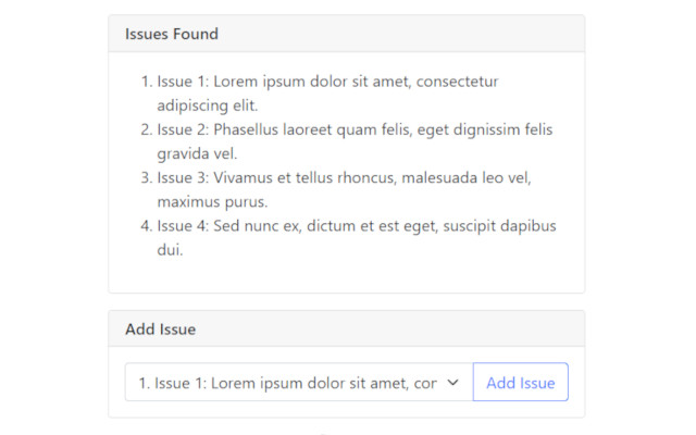 TRP Review Form Issues from Chrome web store to be run with OffiDocs Chromium online TRP Review Form Issues from Chrome web store to be run with OffiDocs Chromium online