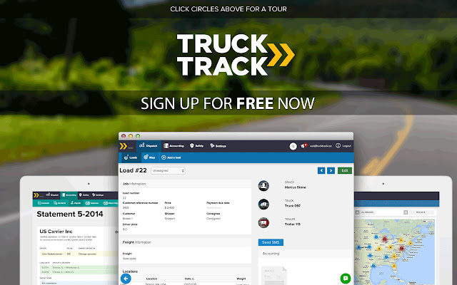 TruckTrack from Chrome web store to be run with OffiDocs Chromium online TruckTrack from Chrome web store to be run with OffiDocs Chromium online