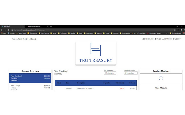 TruTreasury Extension from Chrome web store to be run with OffiDocs Chromium online TruTreasury Extension from Chrome web store to be run with OffiDocs Chromium online