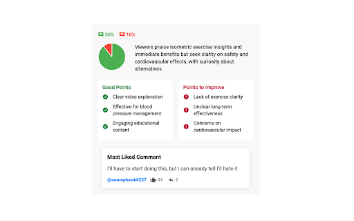 TubeFeedback from Chrome web store to be run with OffiDocs Chromium online TubeFeedback from Chrome web store to be run with OffiDocs Chromium online