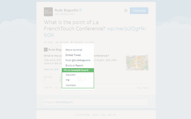 tweetpin.it for Chrome from Chrome web store to be run with OffiDocs Chromium online tweetpin.it for Chrome from Chrome web store to be run with OffiDocs Chromium online