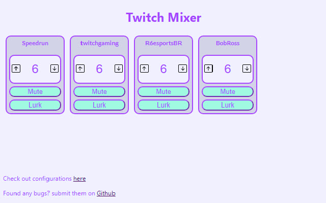 Twitch Audio Controller from Chrome web store to be run with OffiDocs Chromium online Twitch Audio Controller from Chrome web store to be run with OffiDocs Chromium online