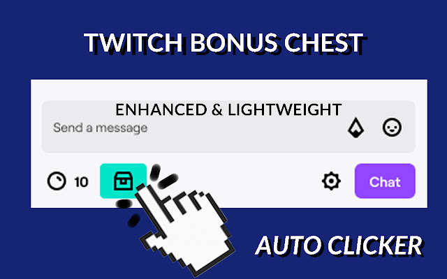 Twitch Bonus Chest Auto Clicker (Enhanced) from Chrome web store to be run with OffiDocs Chromium online Twitch Bonus Chest Auto Clicker (Enhanced) from Chrome web store to be run with OffiDocs Chromium online