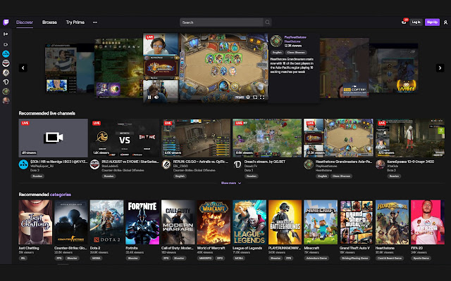 Twitch dark theme fixer from Chrome web store to be run with OffiDocs Chromium online Twitch dark theme fixer from Chrome web store to be run with OffiDocs Chromium online
