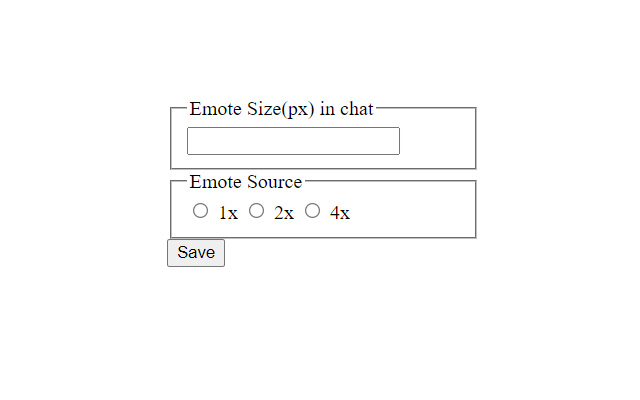 Twitch Emotes Size Controller from Chrome web store to be run with OffiDocs Chromium online Twitch Emotes Size Controller from Chrome web store to be run with OffiDocs Chromium online