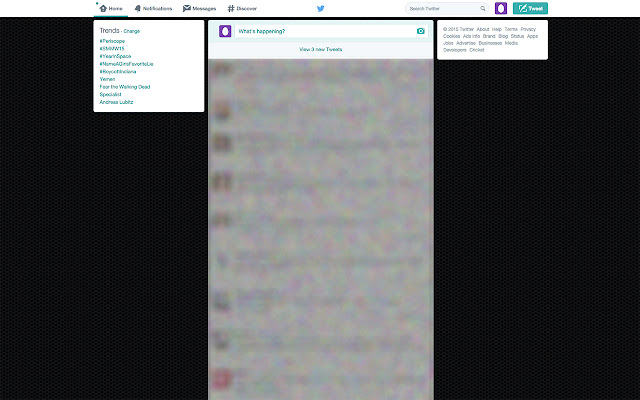 Twitter Refresher from Chrome web store to be run with OffiDocs Chromium online Twitter Refresher from Chrome web store to be run with OffiDocs Chromium online