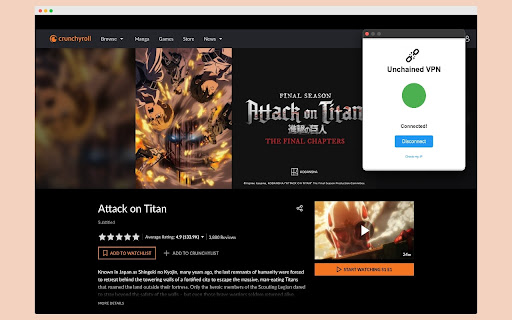 Unchained dVPN from Chrome web store to be run with OffiDocs Chromium online Unchained dVPN from Chrome web store to be run with OffiDocs Chromium online