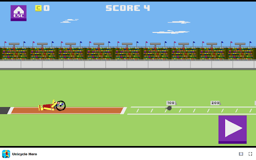 Unicycle Hero Game Prove your skills in 9 fun and epic events! from Chrome web store to be run with OffiDocs Chromium online Unicycle Hero Game Prove your skills in 9 fun and epic events! from Chrome web store to be run with OffiDocs Chromium online