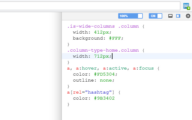 User CSS from Chrome web store to be run with OffiDocs Chromium online User CSS from Chrome web store to be run with OffiDocs Chromium online