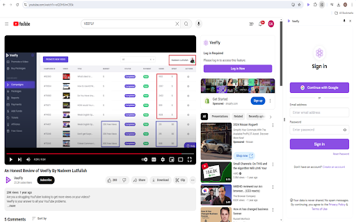VeeFly YouTube Chrome Extension from Chrome web store to be run with OffiDocs Chromium online VeeFly YouTube Chrome Extension from Chrome web store to be run with OffiDocs Chromium online