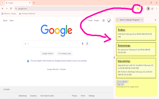 Victors Calendar Program! from Chrome web store to be run with OffiDocs Chromium online Victors Calendar Program! from Chrome web store to be run with OffiDocs Chromium online