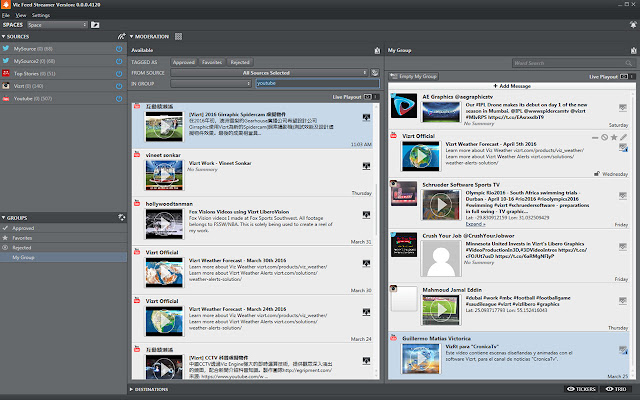 Vizrt Viz Feed Streamer from Chrome web store to be run with OffiDocs Chromium online Vizrt Viz Feed Streamer from Chrome web store to be run with OffiDocs Chromium online