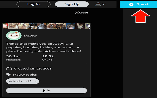 Vocalize Reddit Comments from Chrome web store to be run with OffiDocs Chromium online Vocalize Reddit Comments from Chrome web store to be run with OffiDocs Chromium online