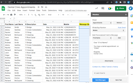 Walution WhatsApp Sender from Chrome web store to be run with OffiDocs Chromium online Walution WhatsApp Sender from Chrome web store to be run with OffiDocs Chromium online