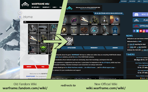 Warframe Wiki Redirect from Chrome web store to be run with OffiDocs Chromium online Warframe Wiki Redirect from Chrome web store to be run with OffiDocs Chromium online