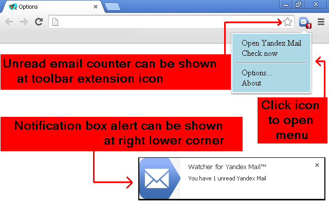 Watcher for Yandex Mail™ from Chrome web store to be run with OffiDocs Chromium online Watcher for Yandex Mail™ from Chrome web store to be run with OffiDocs Chromium online