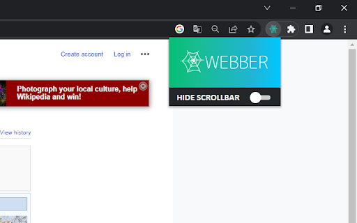 Webber | The scrollbar hider from Chrome web store to be run with OffiDocs Chromium online Webber | The scrollbar hider from Chrome web store to be run with OffiDocs Chromium online