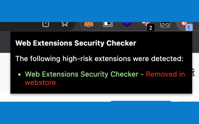 Web Extensions Security Checker from Chrome web store to be run with OffiDocs Chromium online Web Extensions Security Checker from Chrome web store to be run with OffiDocs Chromium online
