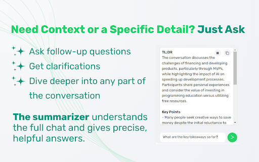 WhatsApp Chat Summarizer from Chrome web store to be run with OffiDocs Chromium online WhatsApp Chat Summarizer from Chrome web store to be run with OffiDocs Chromium online
