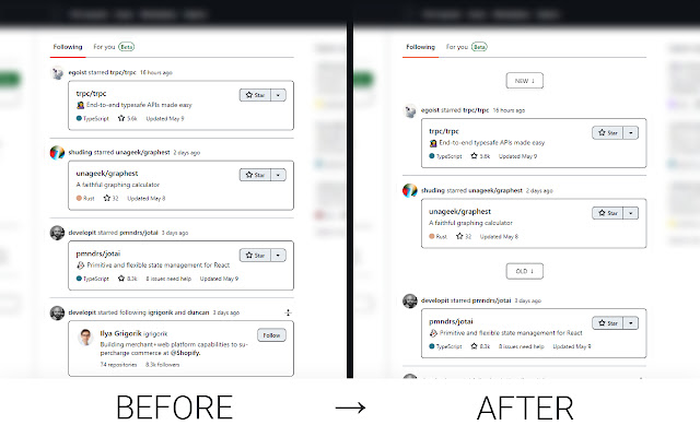 Whats New on GitHub from Chrome web store to be run with OffiDocs Chromium online Whats New on GitHub from Chrome web store to be run with OffiDocs Chromium online