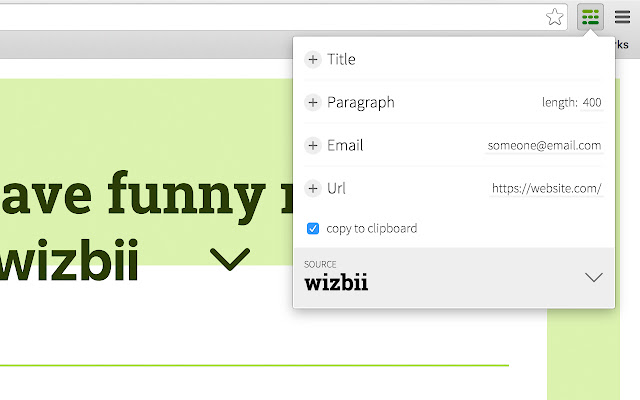 wizipsum from Chrome web store to be run with OffiDocs Chromium online wizipsum from Chrome web store to be run with OffiDocs Chromium online
