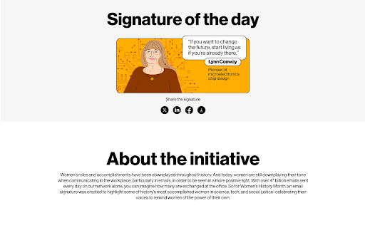 Womens Email Signature from Chrome web store to be run with OffiDocs Chromium online Womens Email Signature from Chrome web store to be run with OffiDocs Chromium online