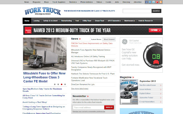 Work Truck Magazine from Chrome web store to be run with OffiDocs Chromium online Work Truck Magazine from Chrome web store to be run with OffiDocs Chromium online