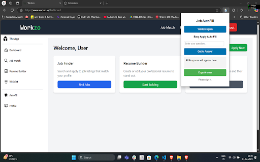 Workzo Autofill from Chrome web store to be run with OffiDocs Chromium online Workzo Autofill from Chrome web store to be run with OffiDocs Chromium online