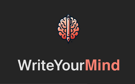 WYM Write Your Mind from Chrome web store to be run with OffiDocs Chromium online WYM Write Your Mind from Chrome web store to be run with OffiDocs Chromium online