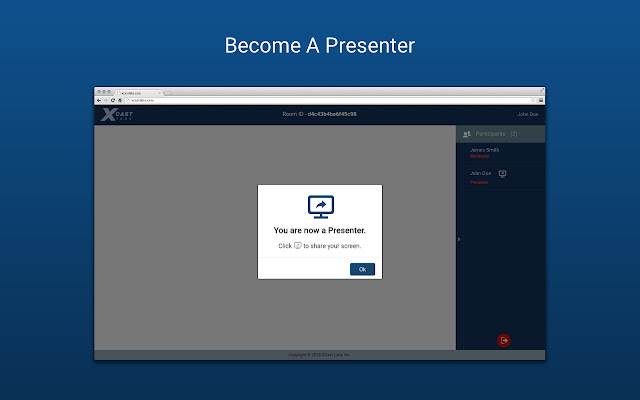 XCast Labs Screensharing from Chrome web store to be run with OffiDocs Chromium online XCast Labs Screensharing from Chrome web store to be run with OffiDocs Chromium online