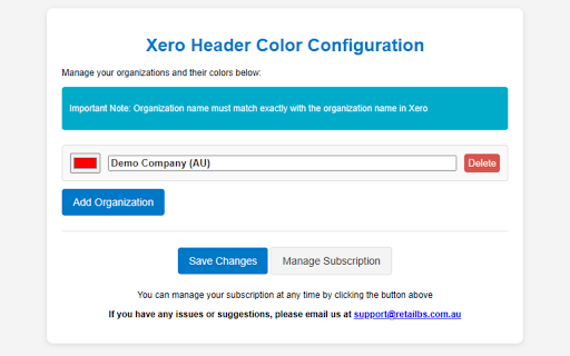 Xero/Hubdoc Header Colour Changer from Chrome web store to be run with OffiDocs Chromium online Xero/Hubdoc Header Colour Changer from Chrome web store to be run with OffiDocs Chromium online