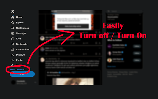 X (Twitter) Remove Verified Accounts Comment from Chrome web store to be run with OffiDocs Chromium online X (Twitter) Remove Verified Accounts Comment from Chrome web store to be run with OffiDocs Chromium online