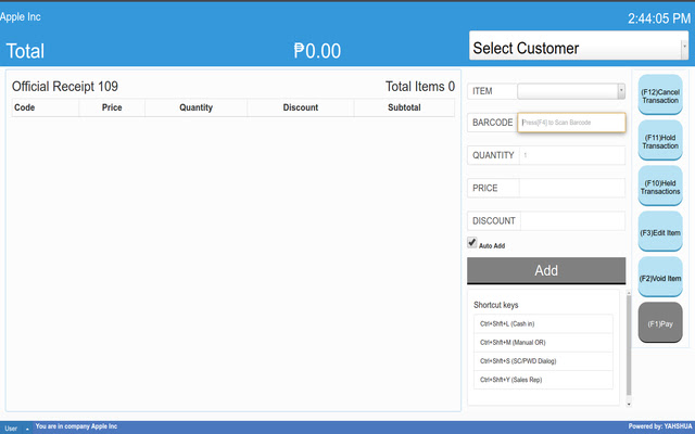 Yahshua POS System from Chrome web store to be run with OffiDocs Chromium online Yahshua POS System from Chrome web store to be run with OffiDocs Chromium online