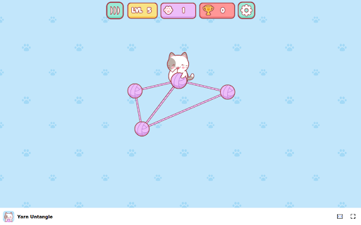 Yarn Untangle Game Untangle yarn with the help of your kittens! from Chrome web store to be run with OffiDocs Chromium online Yarn Untangle Game Untangle yarn with the help of your kittens! from Chrome web store to be run with OffiDocs Chromium online