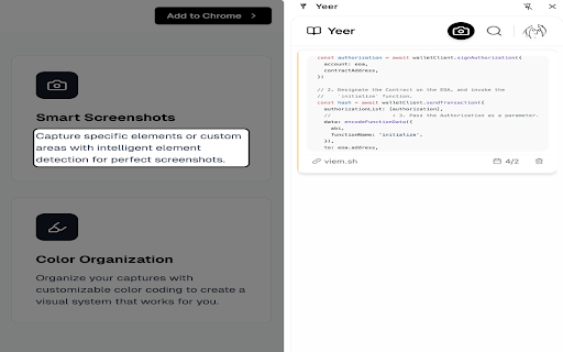 Yeer from Chrome web store to be run with OffiDocs Chromium online Yeer from Chrome web store to be run with OffiDocs Chromium online