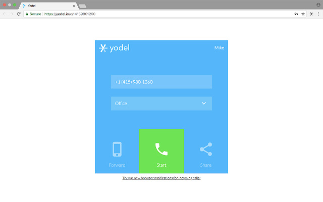 Yodel.io Business Phone System from Chrome web store to be run with OffiDocs Chromium online Yodel.io Business Phone System from Chrome web store to be run with OffiDocs Chromium online